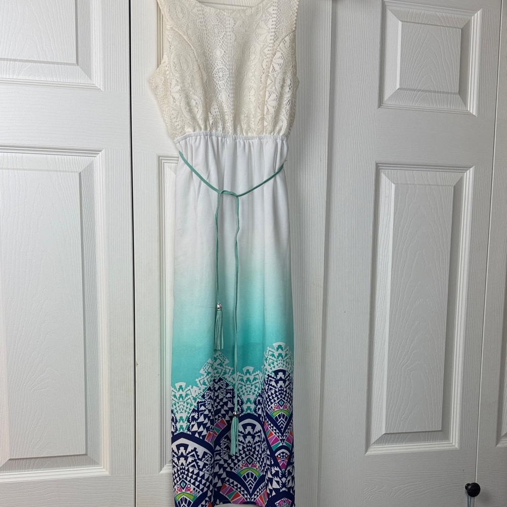 Paper Doll Cream Lace Dress
